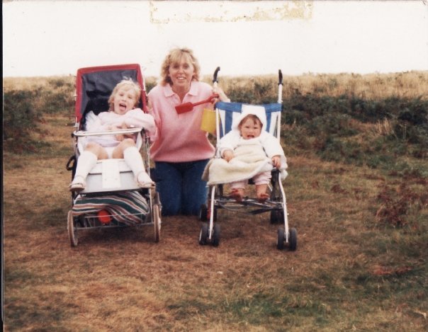 mum and me and my sister