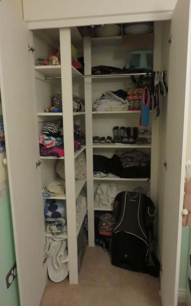 new built in wardrobe