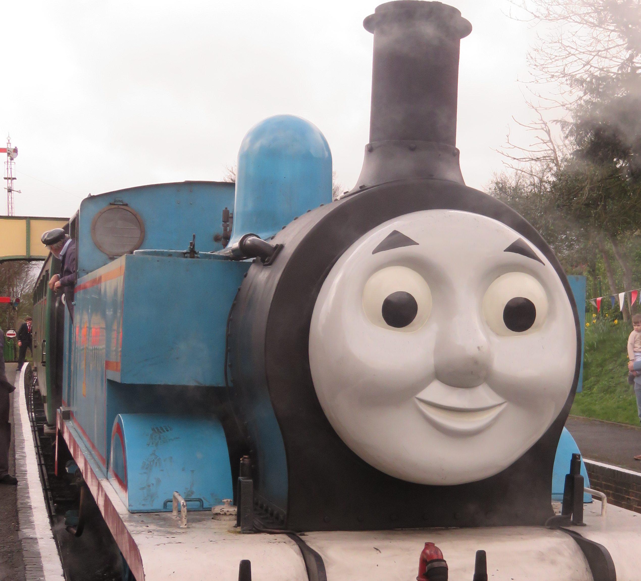 day out with Thomas the tank engine