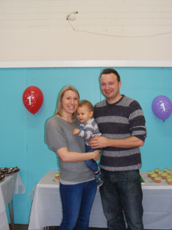 me, rob and Jake at his birthday party