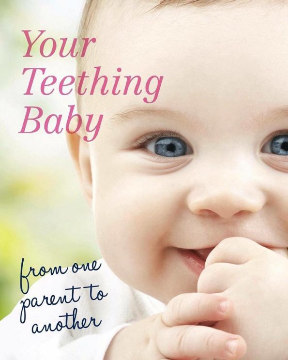 your teething baby front cover
