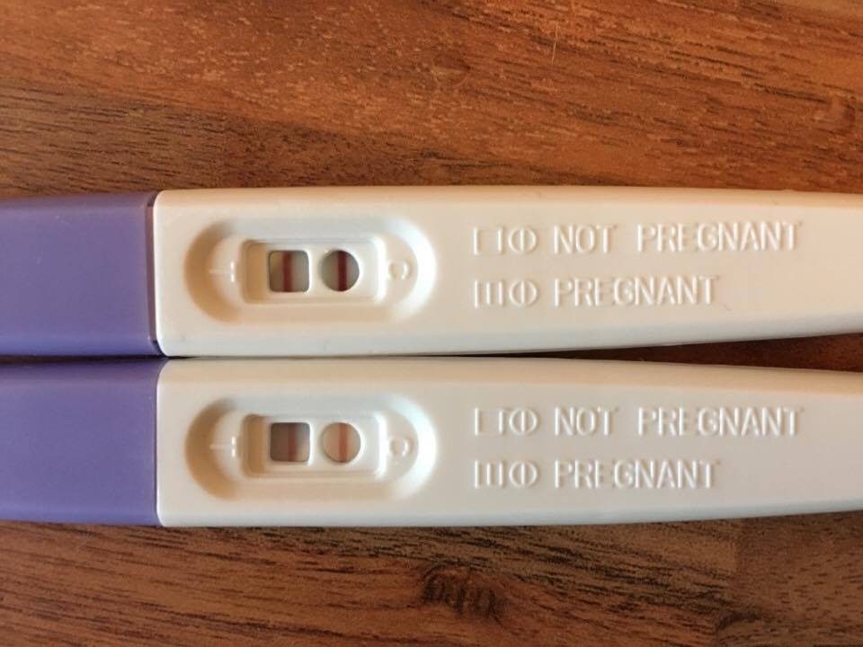 2 pregnancy tests that are positive