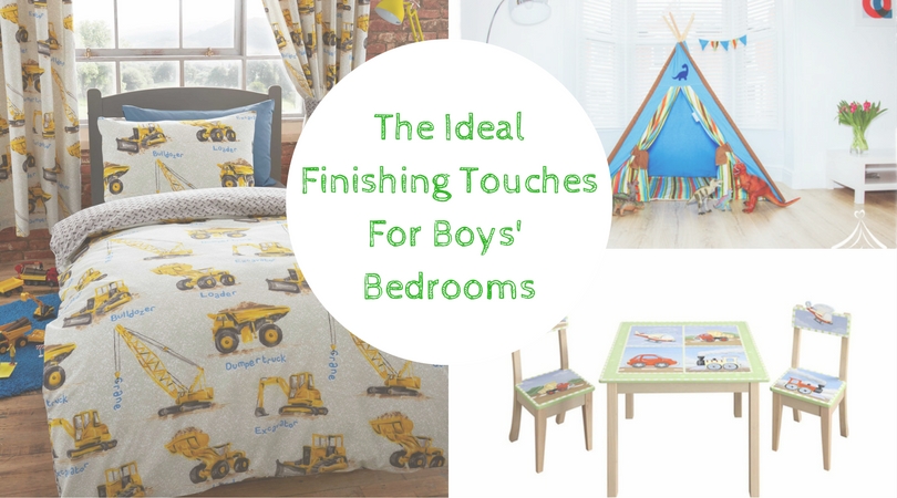 The ideal finishing touches for boys' bedrooms