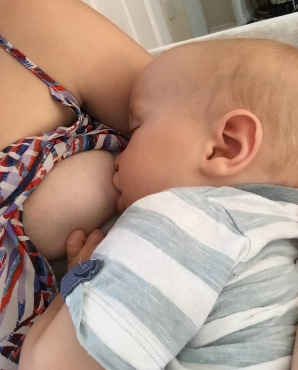 breastfeeding baby