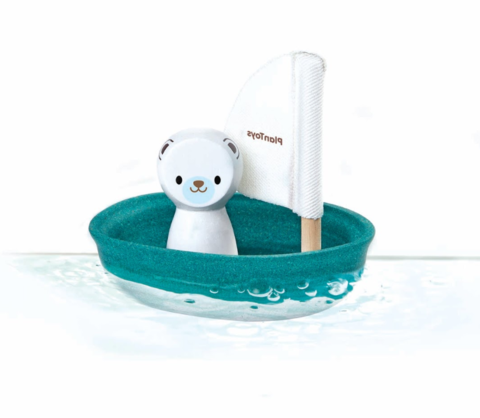 polar bear bath toy