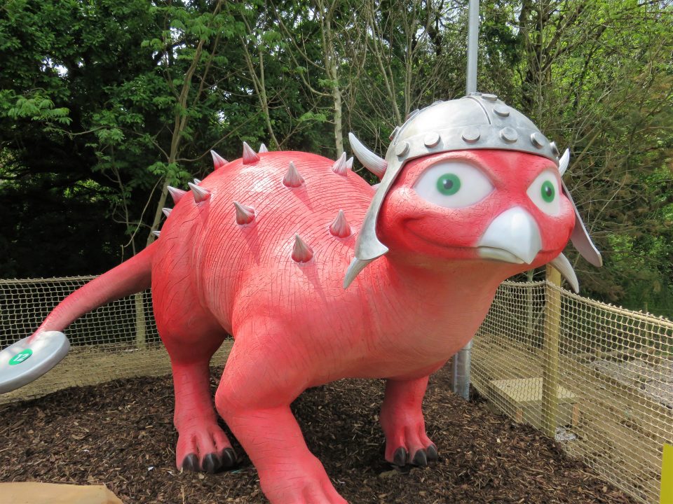 Bea the pink dinosaur