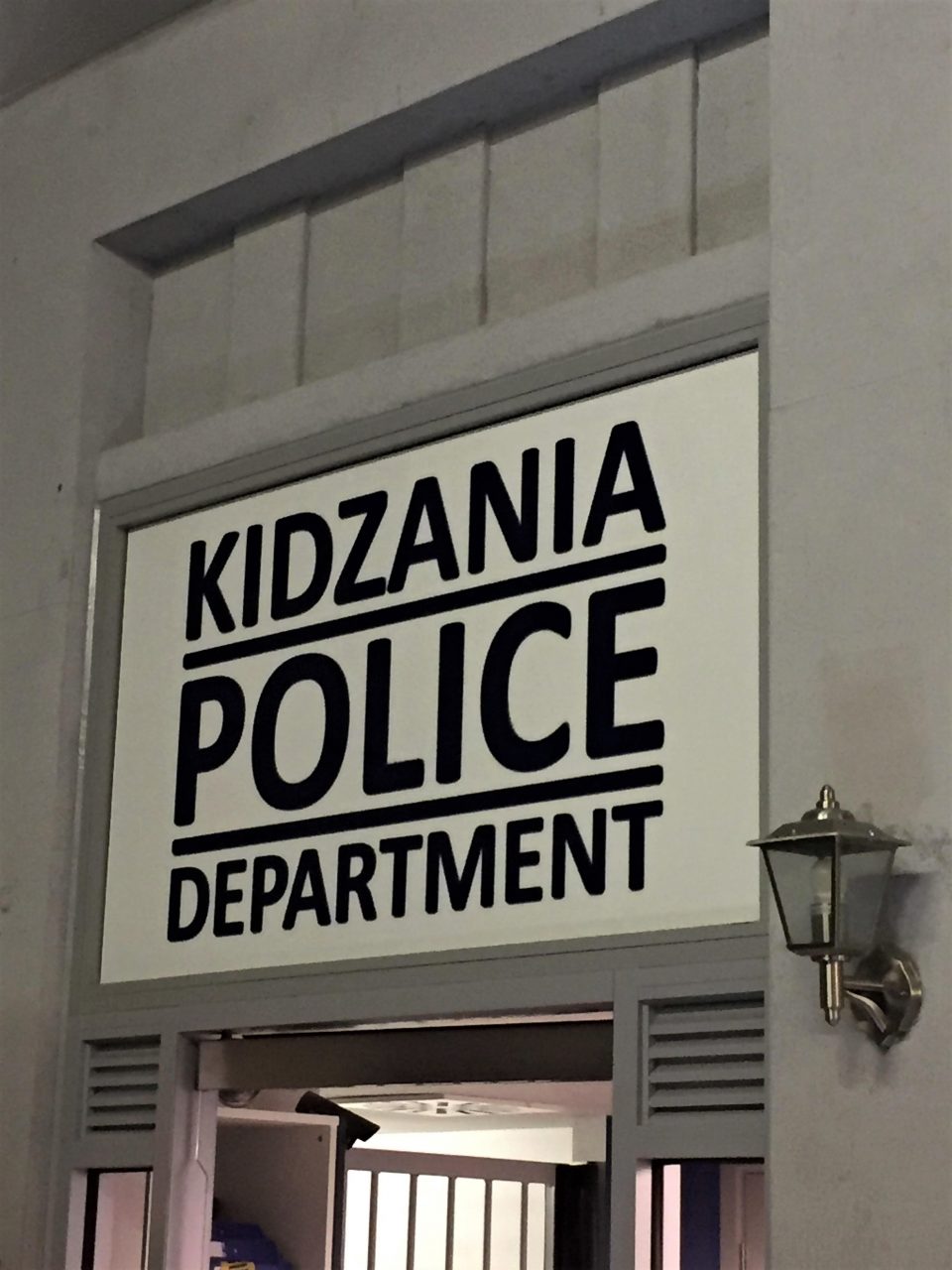 Kidzania police dept