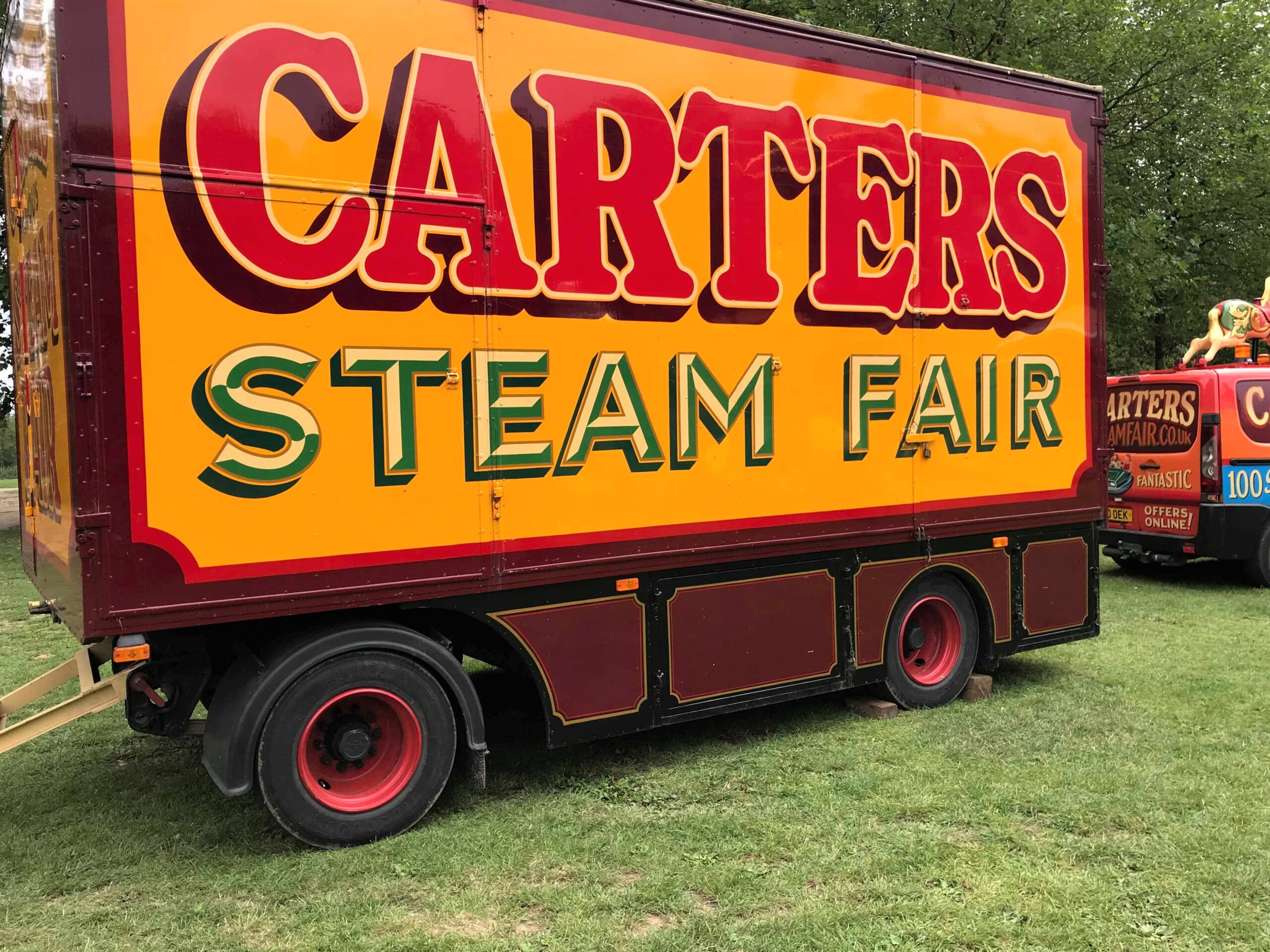 carters steam fair vehicle