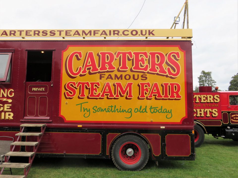 Carters Steam Fair truck