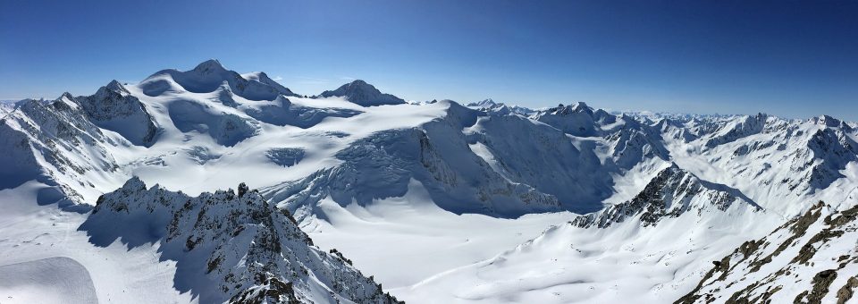 Austria in the winter ski slopes