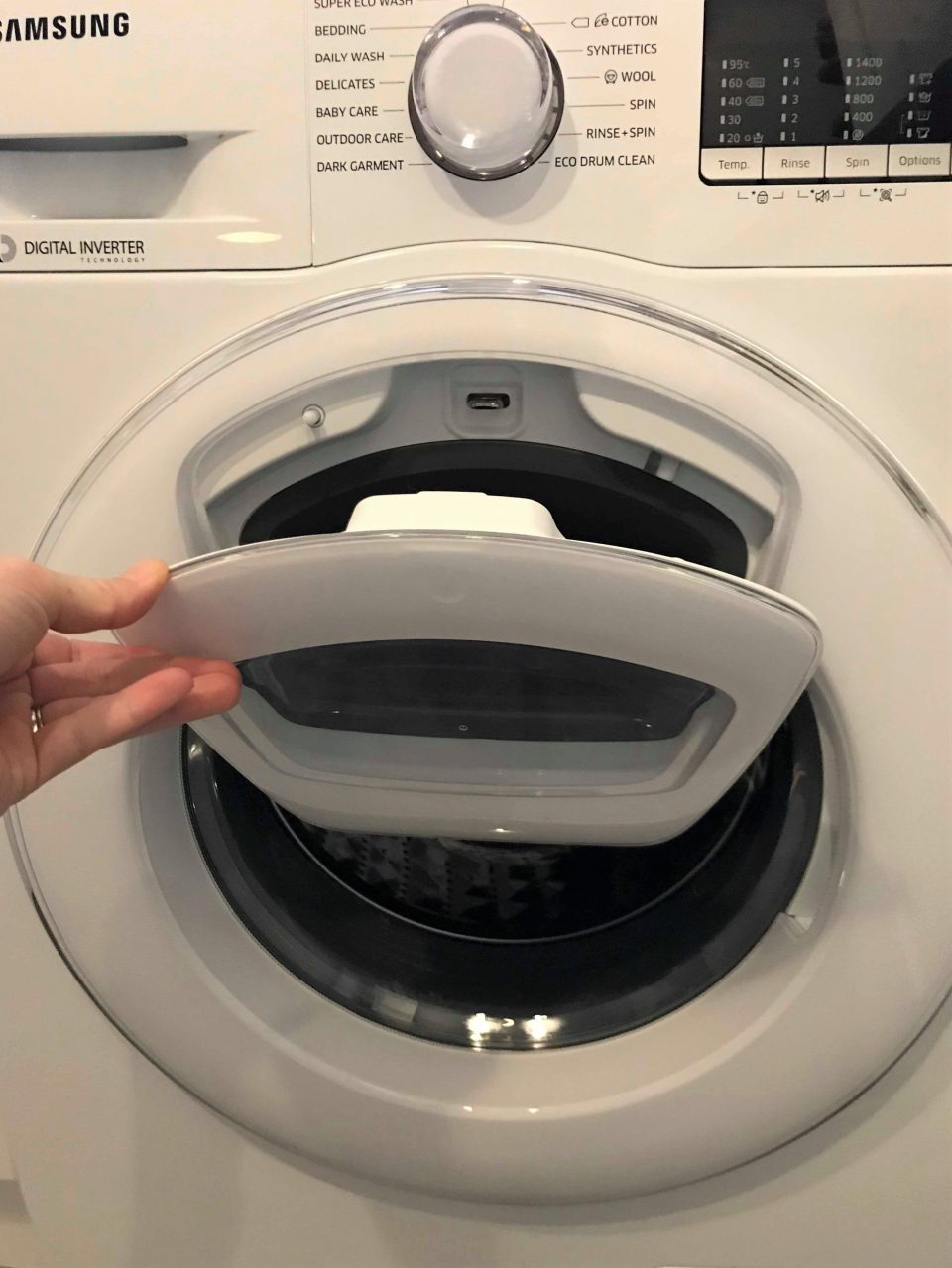 cleaning samsung eco bubble washing machine