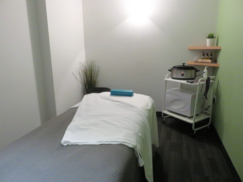 the massage room