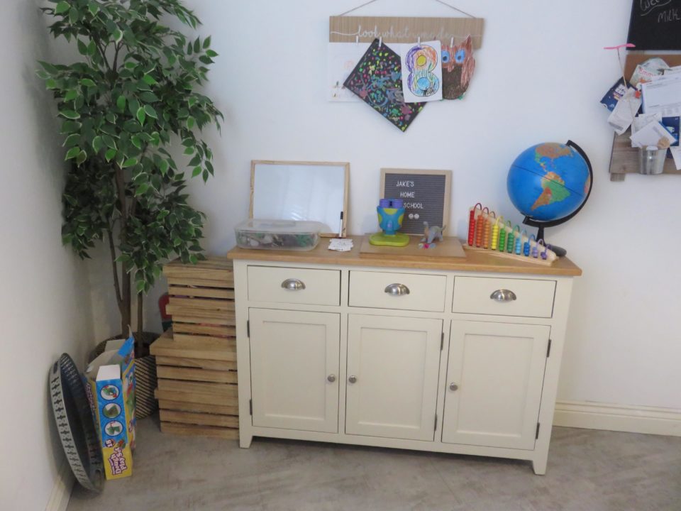 home schooling area