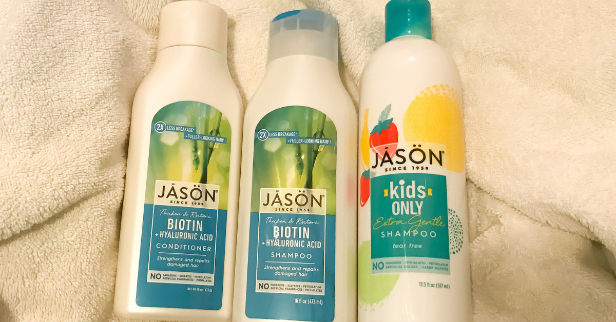 Jason's shampoo on sale