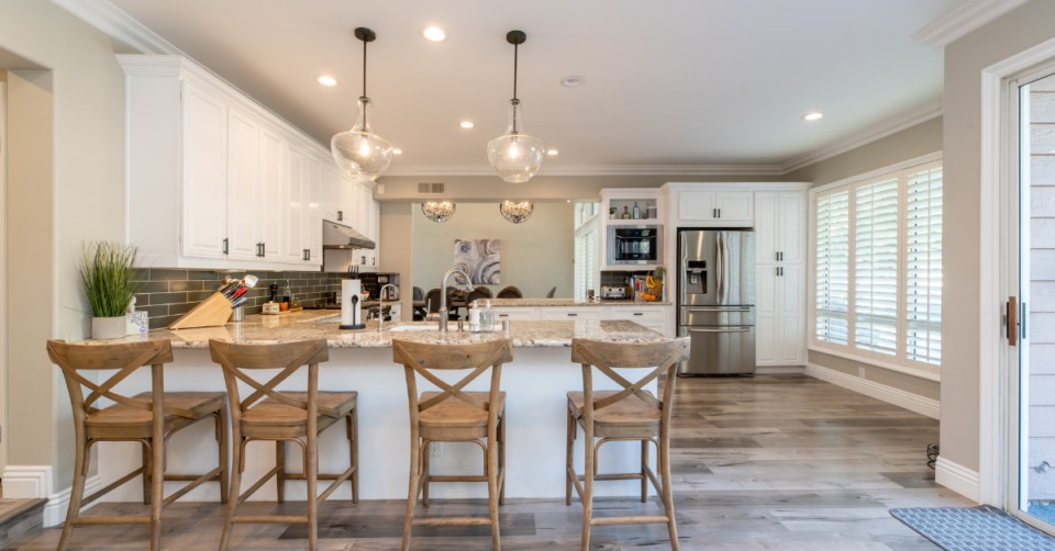 a fancy kitchen