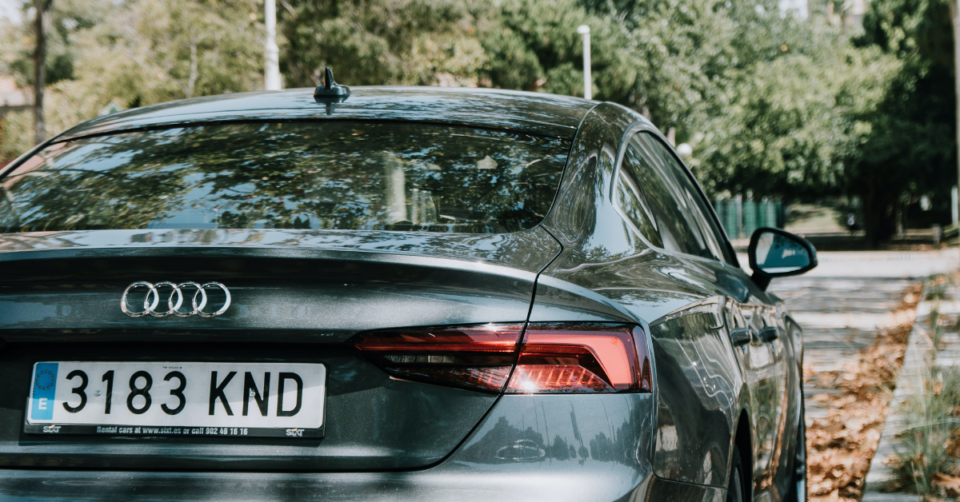 personalised number plate
