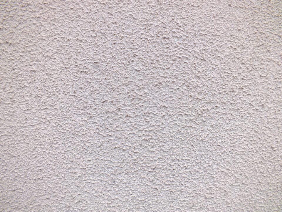 a rendered wall