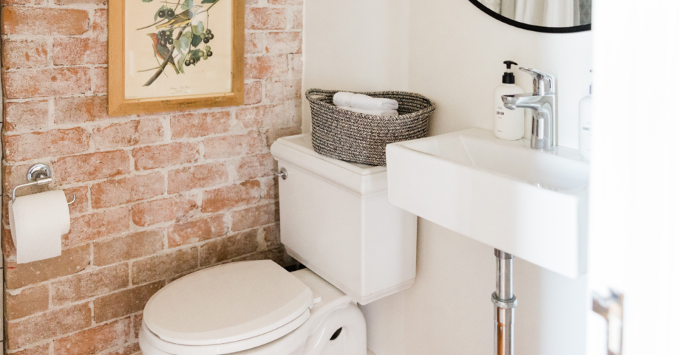 a toilet and sink