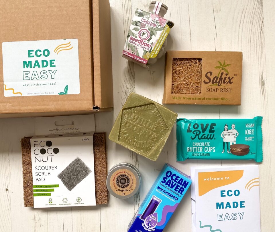 Eco Made easy subscription box contents for May