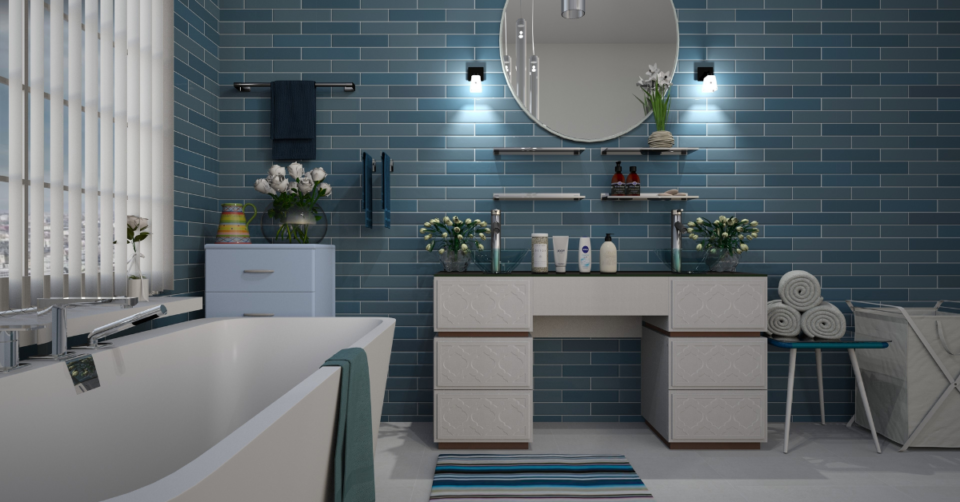 a bathroom