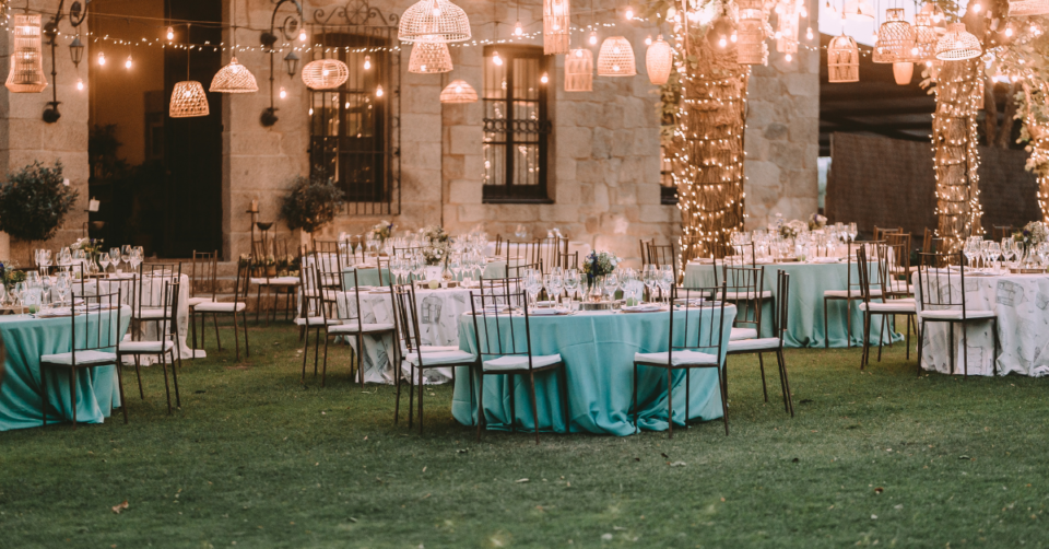 a wedding reception