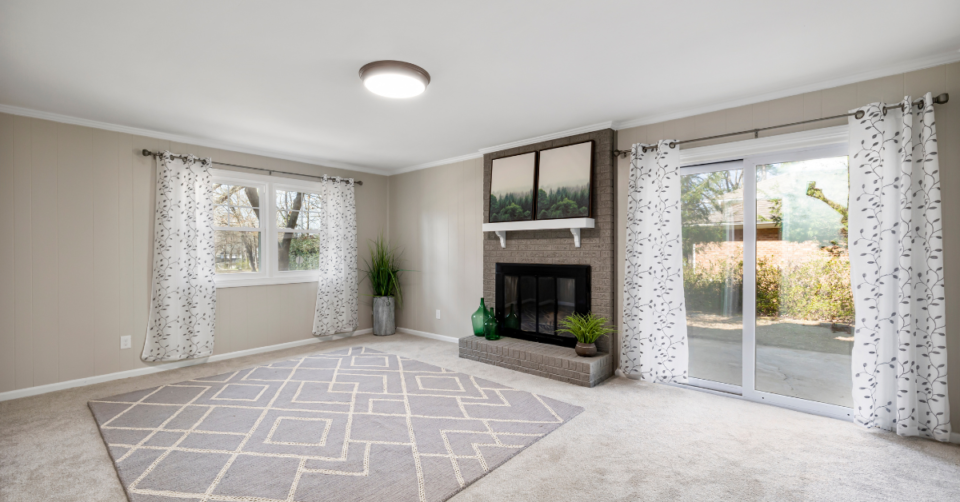 carpet in a living room