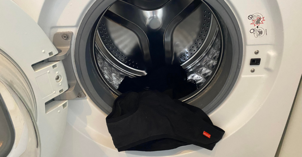 period pants in washing machine