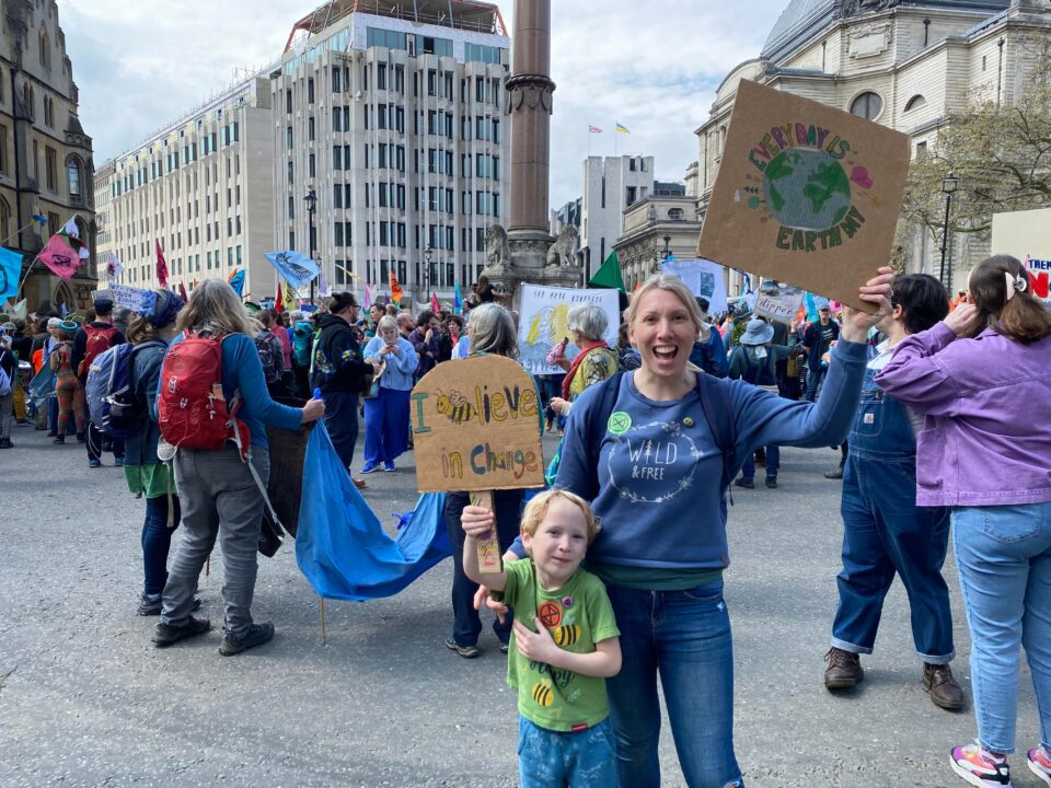 me and william before the march