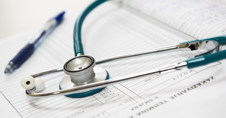 a stethoscope from a hospital