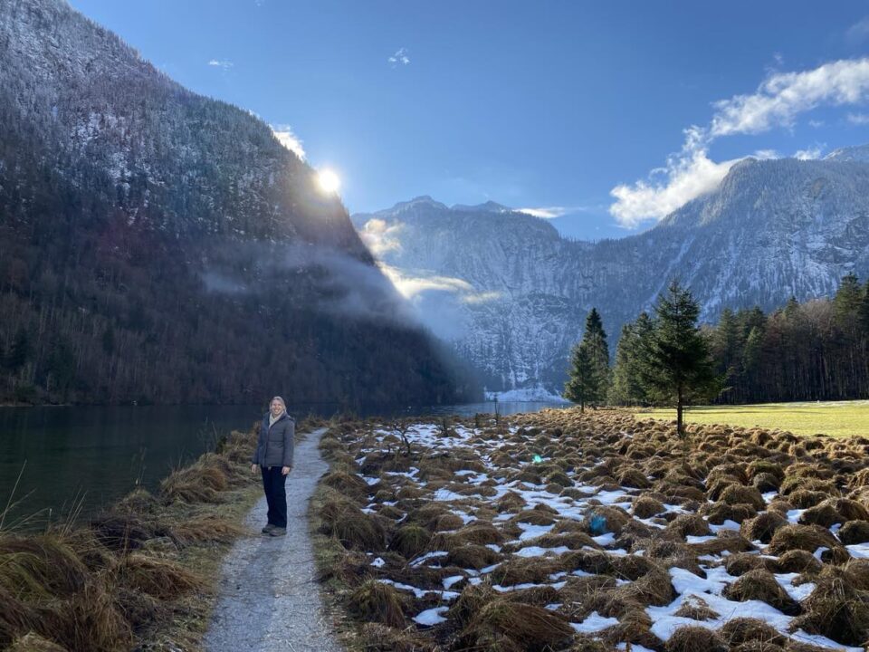 me on the path to Obersee lake