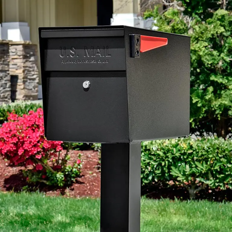 black mail box