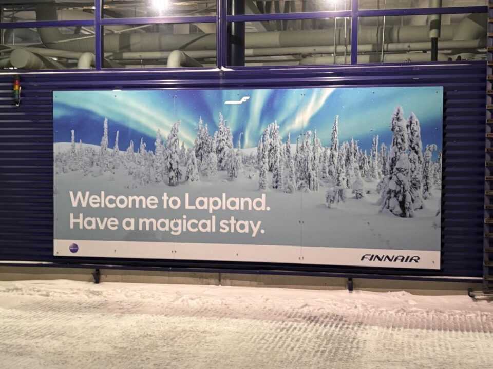 welcome to Lapland sign