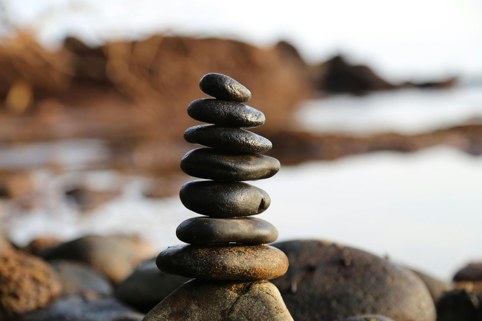 stones piled up