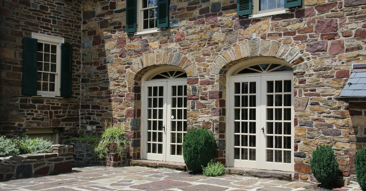 an old stone home