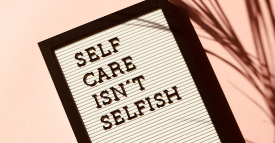 self care isn't selfish