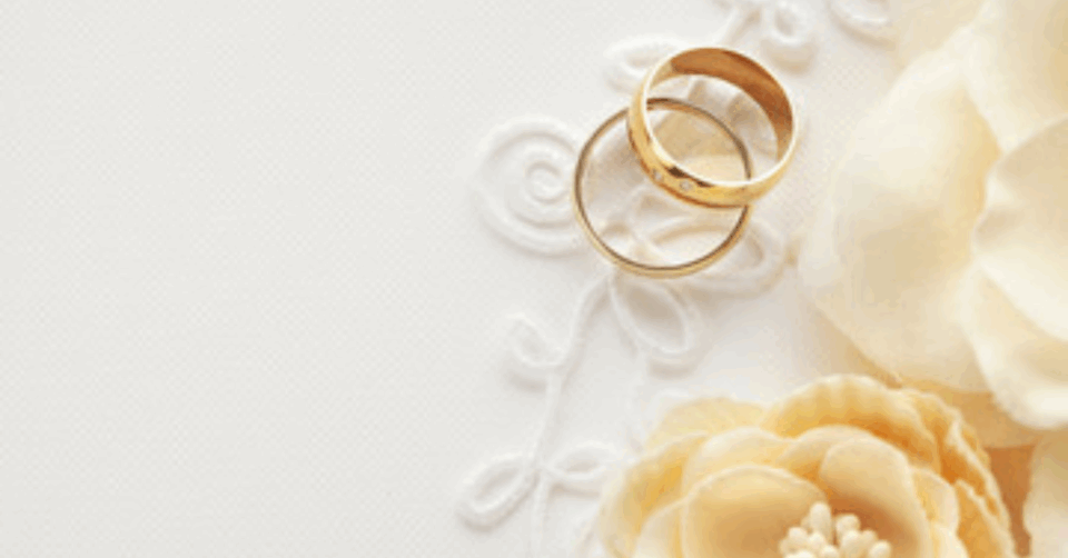 engagement and wedding bands