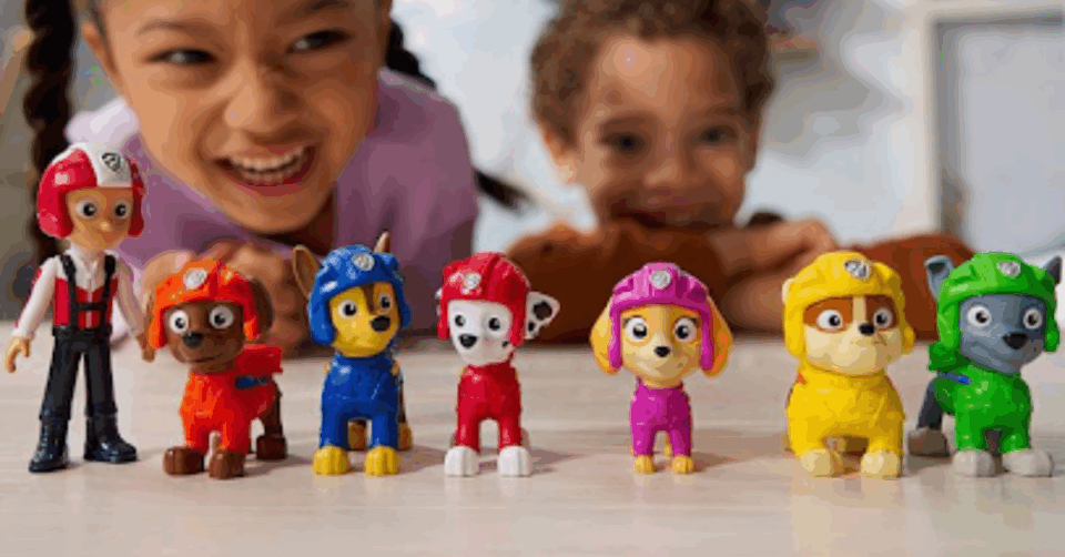 paw patrol toys and kids