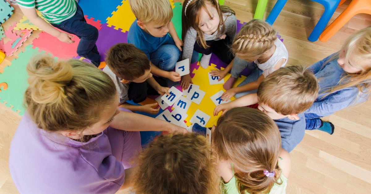 kids at pre school