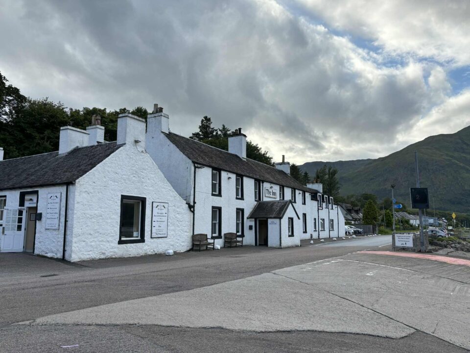the hotel on Loch Linnhe