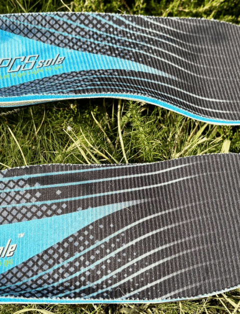 PCSsole insoles on a heath