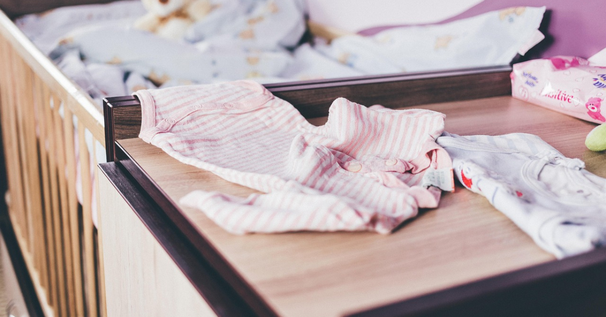 baby changing table