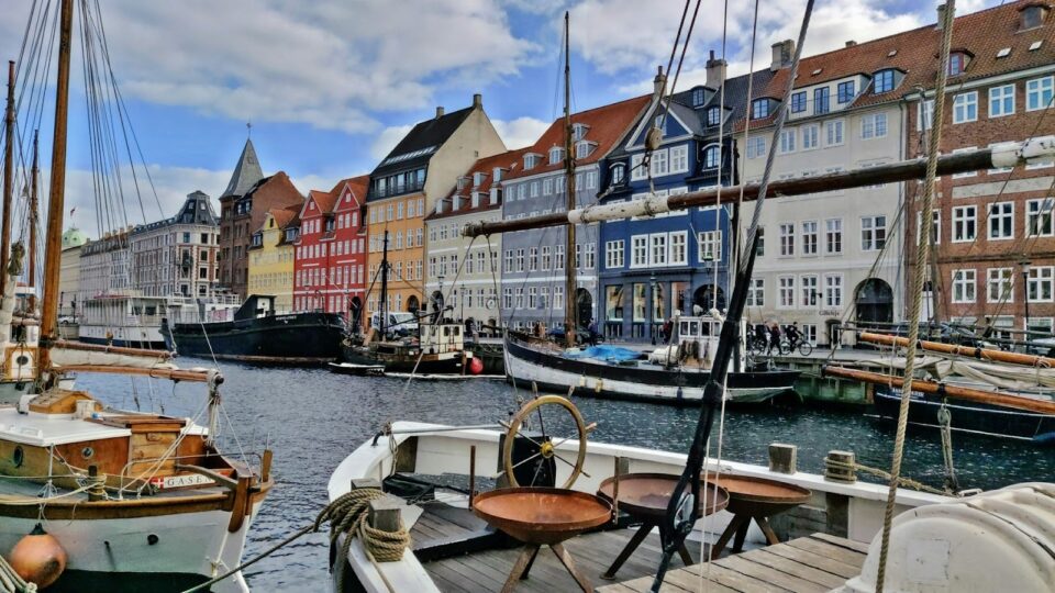 water and boats in Copenhagen