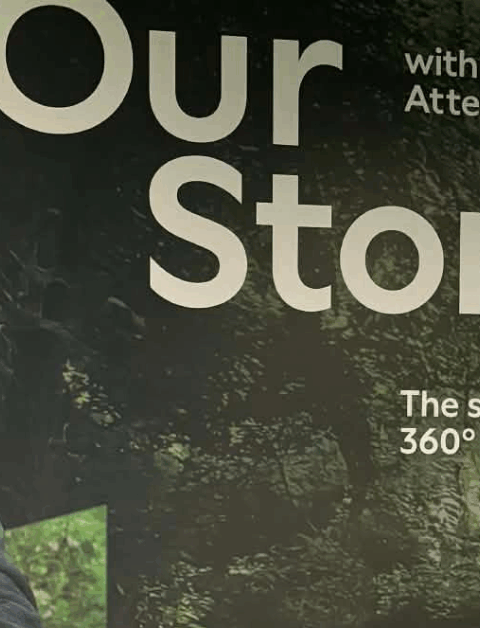 Our Story 360 cinematic experience with David Attenborough