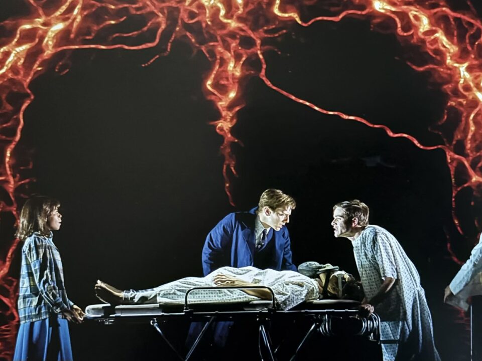 a scene from the Stranger Things The First Shadow play, photo courtesy of the official program