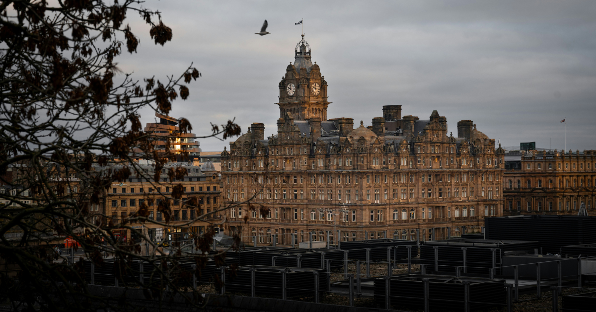 a magnificent building