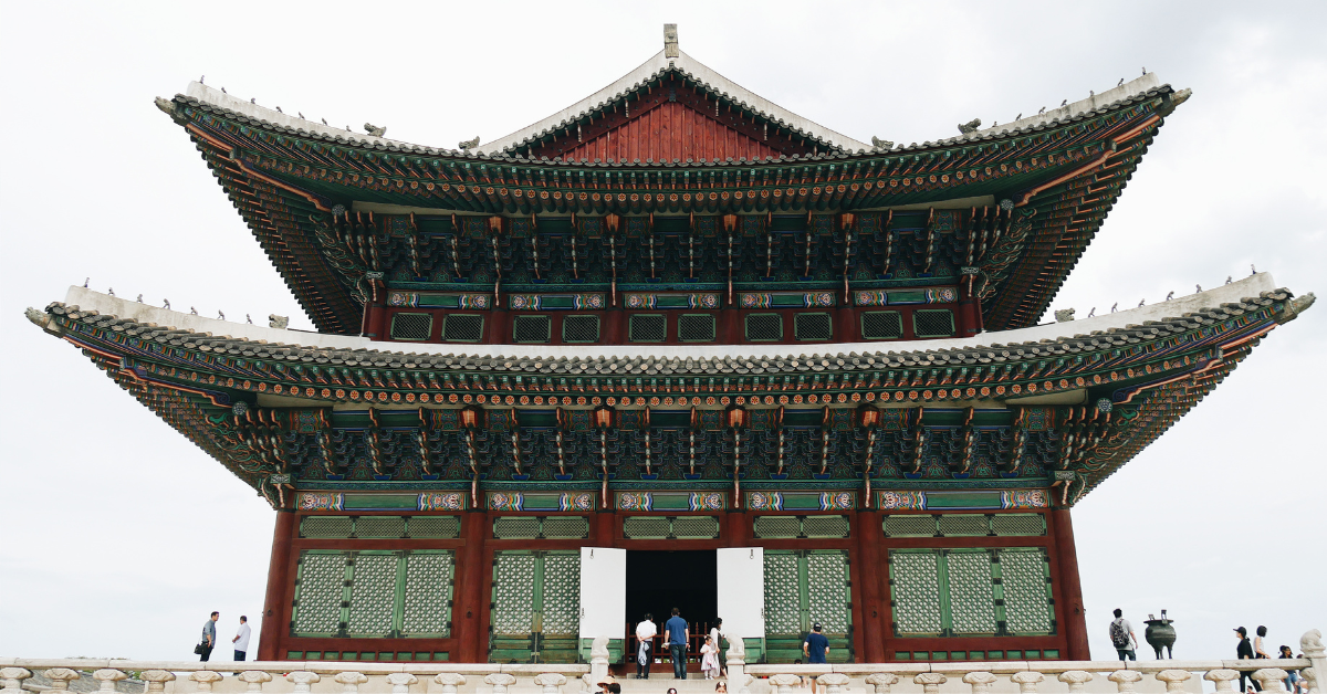 South Korean temple