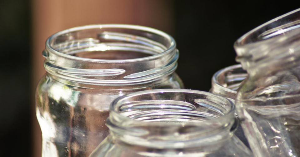 glass jars