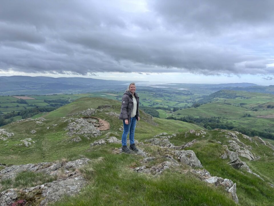 me on the top of the hill
