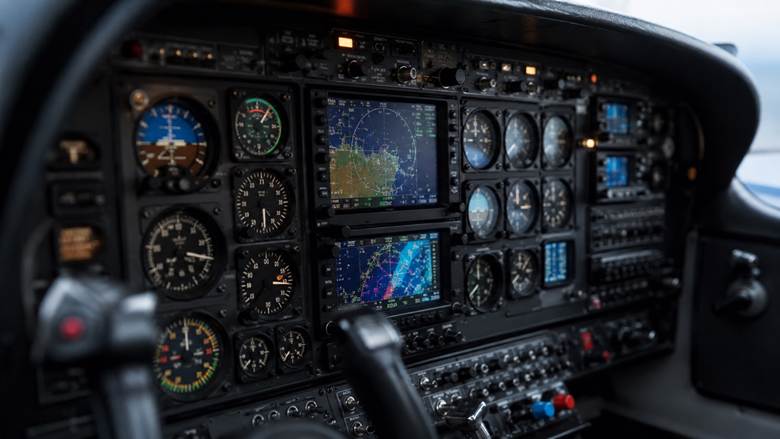 aircraft cockpit