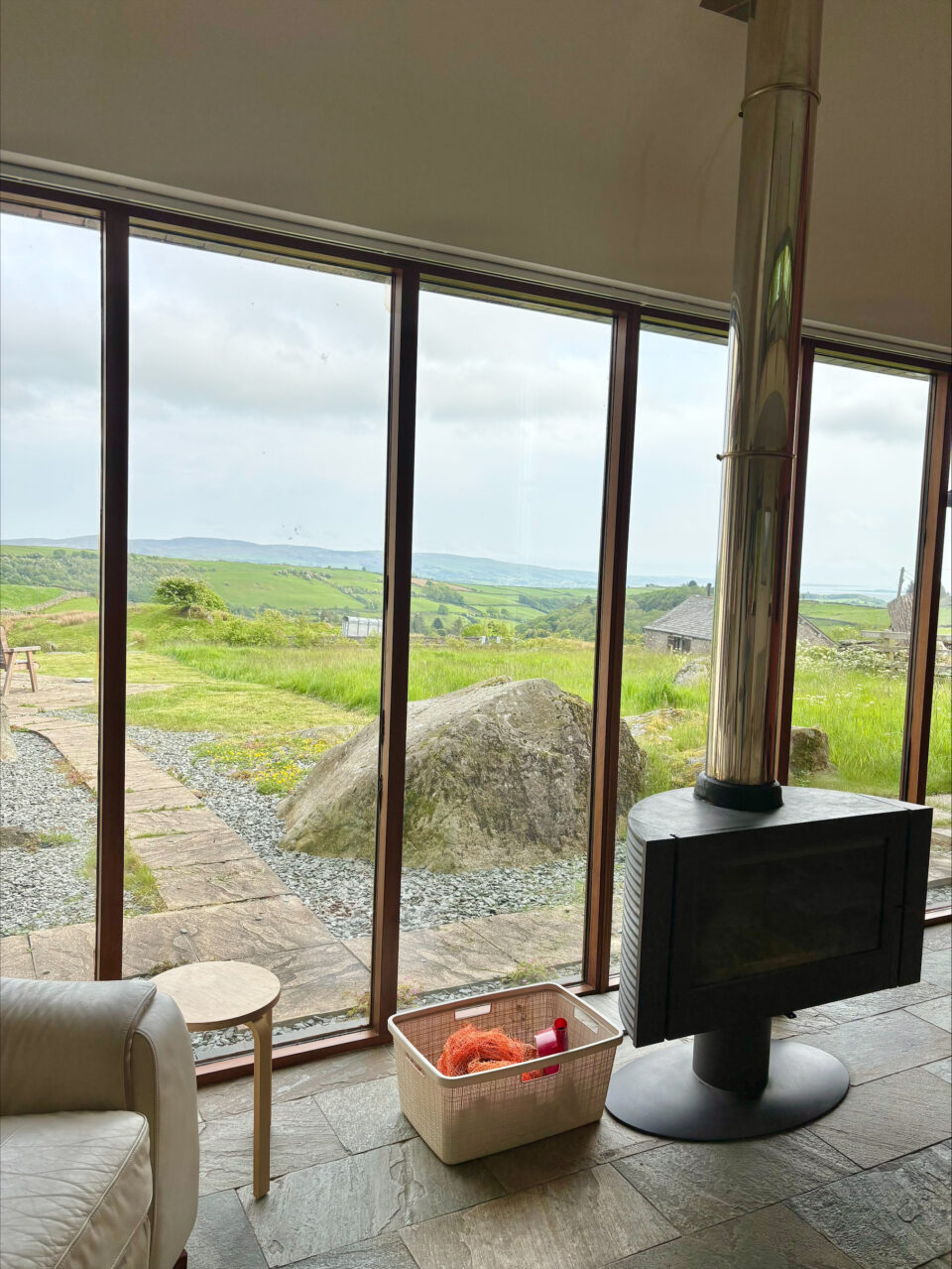view from living room of holiday home